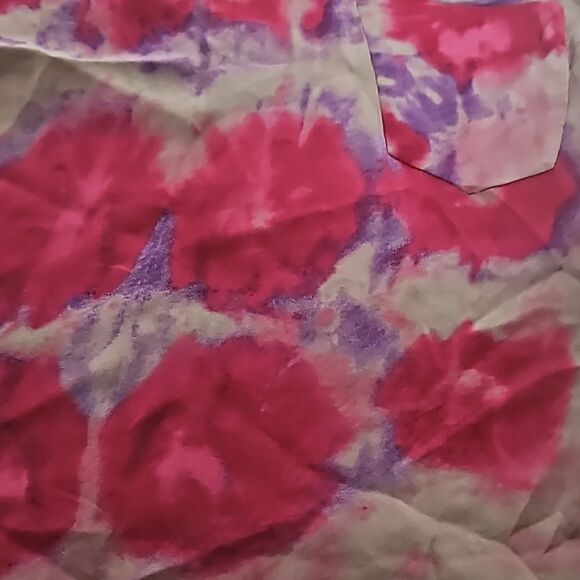 Wilfred Women's Racer Back Silk Top Hot Pink/ Beige XS - Picture 9 of 16